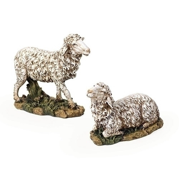 Lamb Set of Statues for Large Scale Nativity